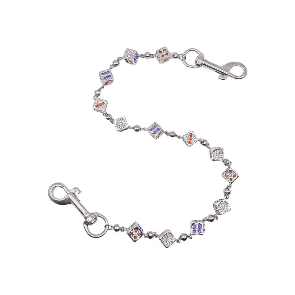 Dice Wallet Chain - Multicolor
