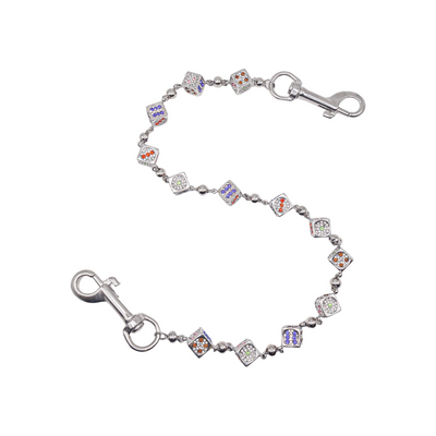 Dice Wallet Chain - Multicolor
