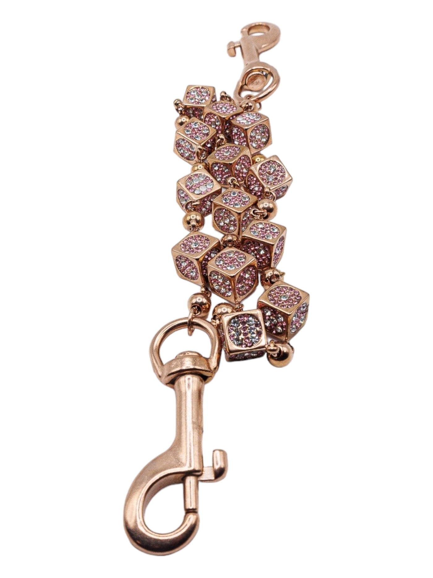 Rose Gold Dice Wallet Chain