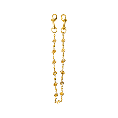 Gold Dice Wallet Chain