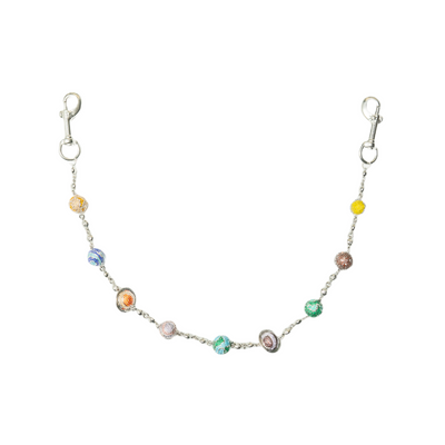 Large Planet Wallet Chain - Multicolor