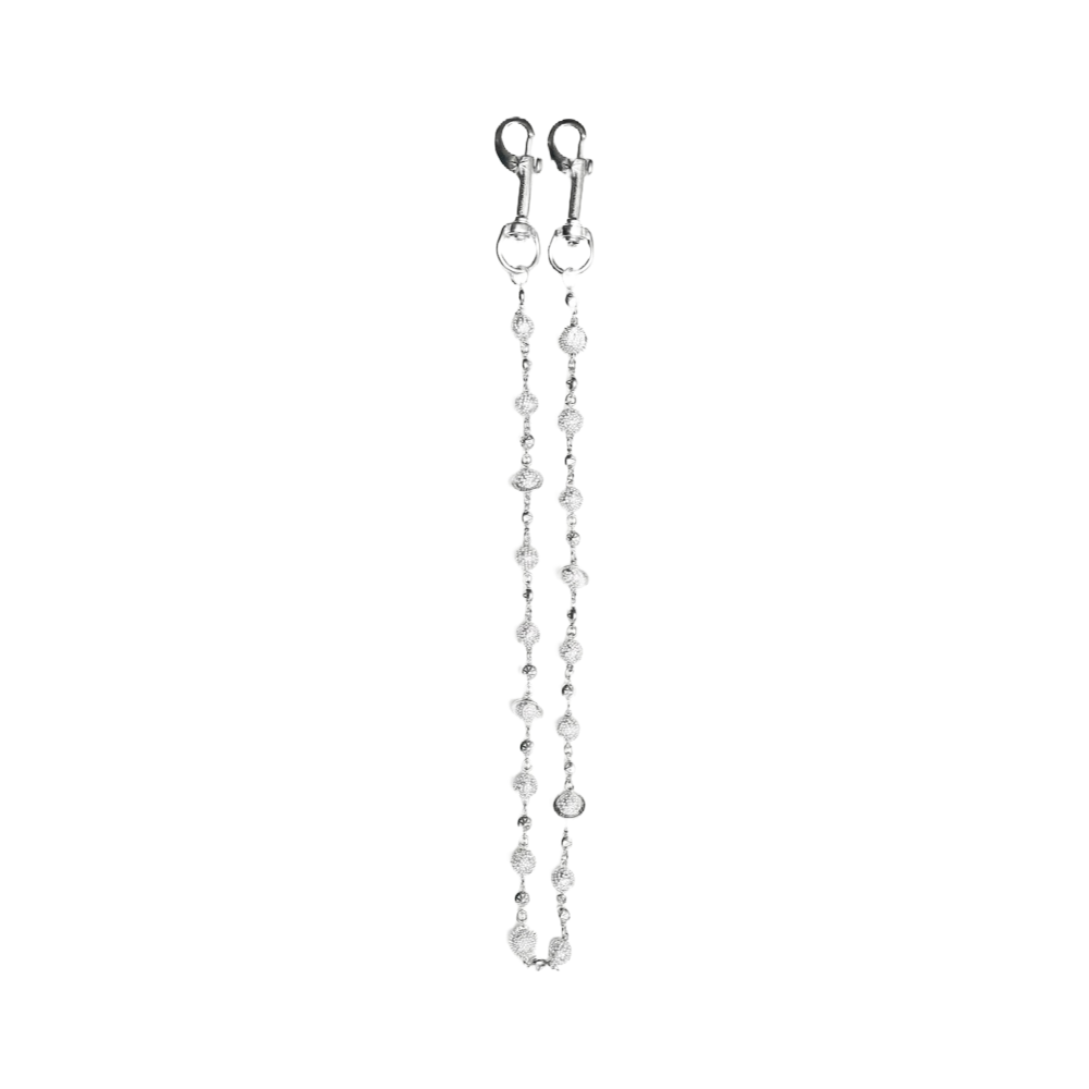 Planet Wallet Chain - White