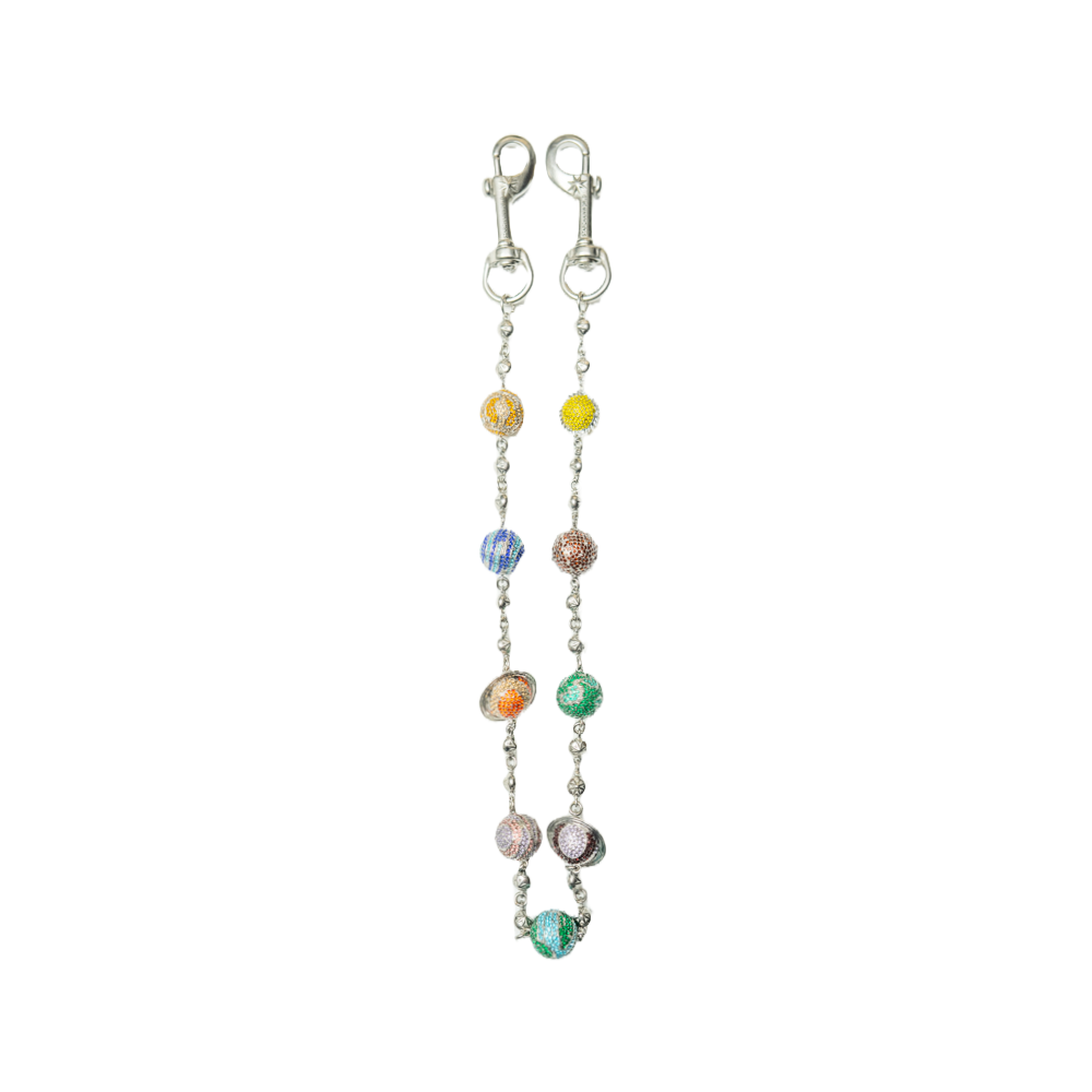 Large Planet Wallet Chain - Multicolor