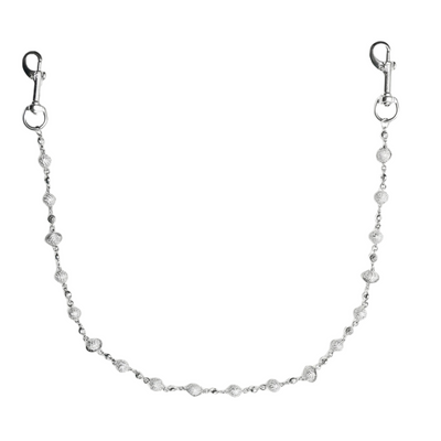 Planet Wallet Chain - White