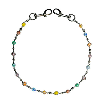 Black Planet Wallet Chain - Multicolor