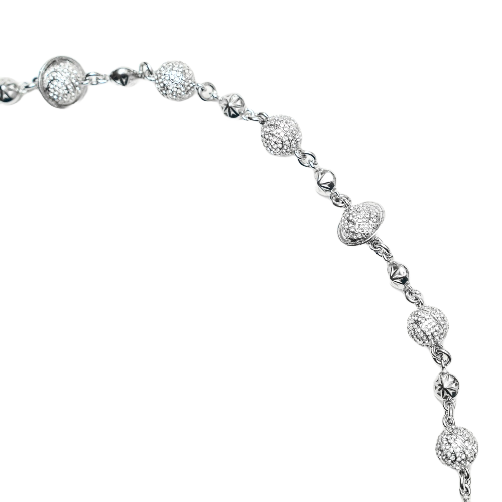Planet Wallet Chain - White
