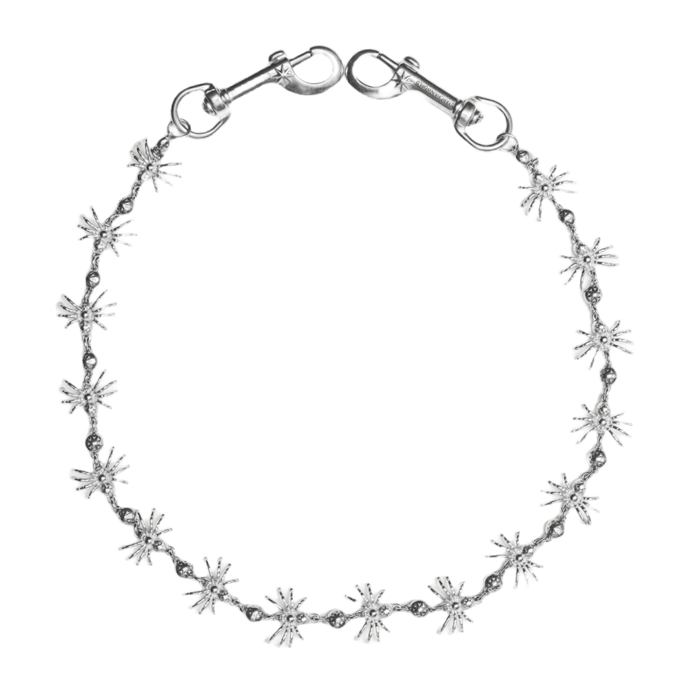 Spider Wallet Chain - Stainless Steel no stones