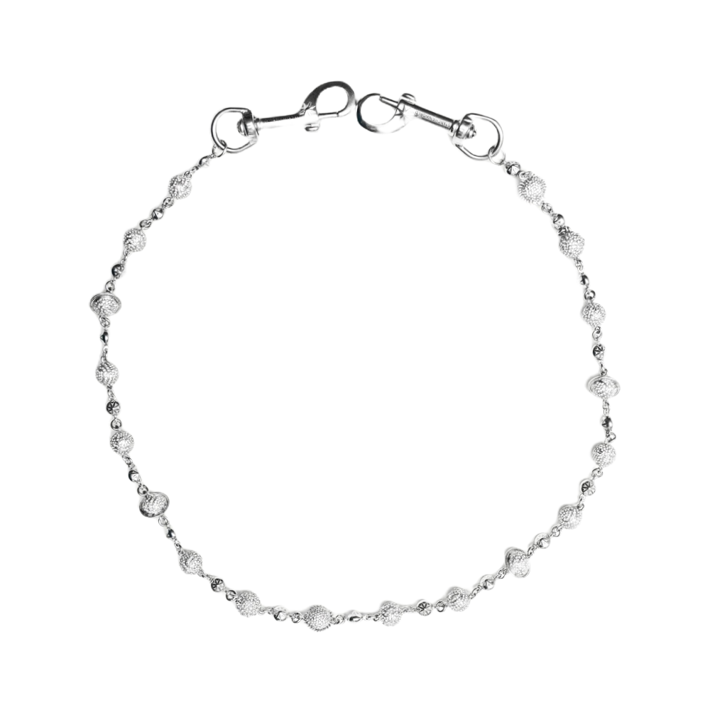 Planet Wallet Chain - White