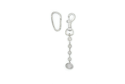 Planet KeyChain - White